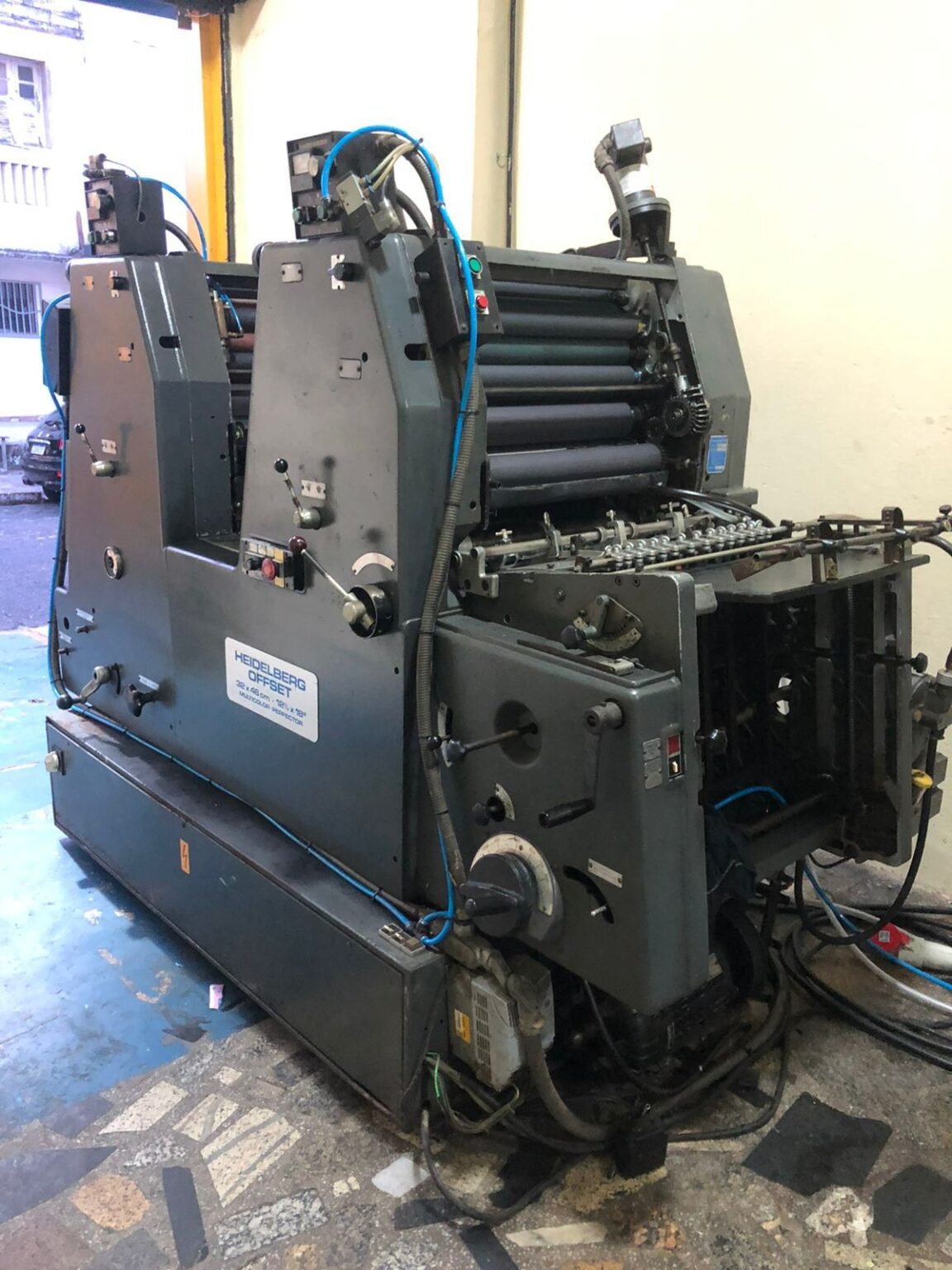 Heidelberg Gto Bicolor Alcolor Adaptado Lumacc