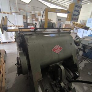 Corte vinco Feva 60x80 braço largo.  Sistema NR12 ( segurança )