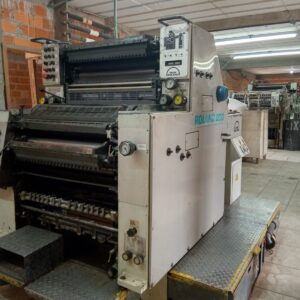 Roland 200 bicolor ano 96 Formato 52x74 4 barras pinças Alcolor original