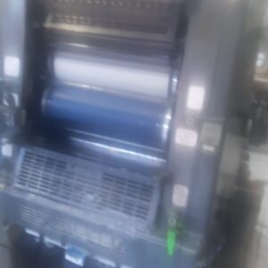 Heidelberg GTO 52 -1 , molha convencional, preparada para sistema de numeração.