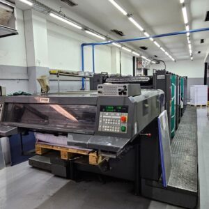 Ryobi 928P -8 cores ano 2011  Formato papel: 92 x 64cm / 92 x 63,5cm na reversão