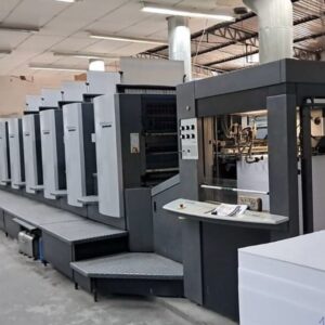 Heidelberg SM 102-8-P Impressora Heidelberg ano 2010 Autoplate Refrigeração Technotrans Preset Plus Lavadores automáticos Tiragem 241.300.000 milhões de impressões.  Entrada e saída Plus coletor de pó na saída.