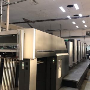 Heidelberg CD 102-5L 2010 270 milhões Recirculação Technotrans Prinect CP 2000 Anilox Secador de infravermelho Centro de ar entrega estendida prensa mais alimentador e entrega 15.000sh proprietário original em produção.