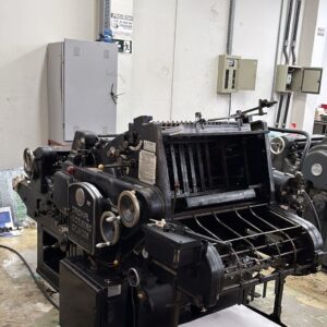 Corte vinco Heidelberg automática 40x57   ✅Máquina a roda prova