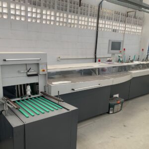 Alceadeira Heidelberg Eurogather Eurobind EB PRO G 8 gavetas ano 2012