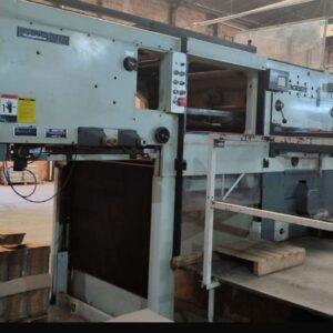 Corte vinco Bobst 1260x920 com destaque ano 1980