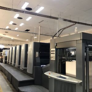 Heidelberg CD 102-5L 2010 270 milhões Recirculação Technotrans Prinect CP 2000 Anilox Secador de infravermelho Centro de ar entrega estendida prensa mais alimentador e entrega 15.000sh proprietário original em produção.