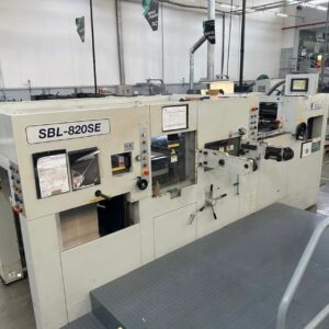 Corte vinco SBL 820SE com destaque ano 2009