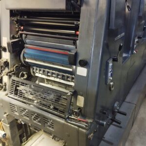 Heidelberg GTO 52 -5 ano 1992, alcolor original, cpc.