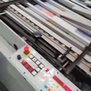 DOBRADEIRA Stahlfolder TI 52 ano 2008 - Abafador ruidos- Rotary 4 bolsas primeiro estágio+ 4 bolsas segundo estágio+ facão saída.