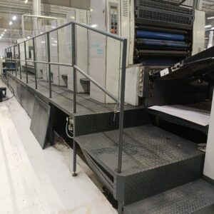 Roland 700-5 3B + verniz ano 1994 troca de chapas automática ( PPL ).