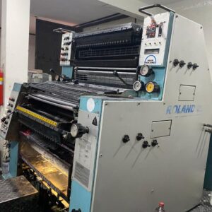 Roland 200 bicolor ano 1992 Formato 52x74 4 barras pinças Alcolor original