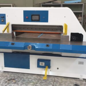 Guilhotina Guarani 120cm automática, hidráulica.  ✅Colchão de ar ✅Programação nova ✅Fotocélula