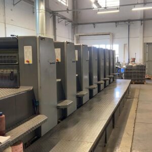 Heidelberg SM 74-8 ano 2001 Fotmato 52x74, reversão 4x4, Autoplate, rolaria nova, trocado toda rolaria, roletes, pinças.  ✅Máquina impecável  ✅Somente 137.000 milhões de impressos