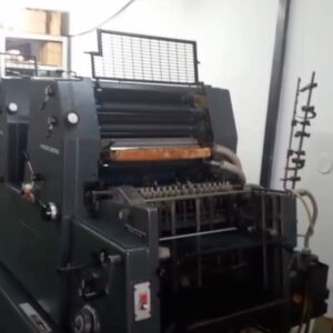 Heidelberg gto 52 - 4 cores com geladeira