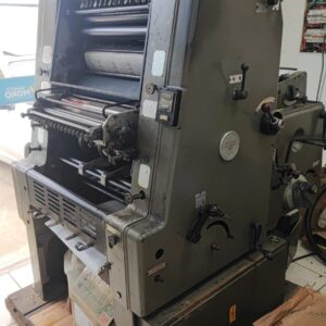 Heidelberg GTO 46-1 molha convencional, sistema de numeração