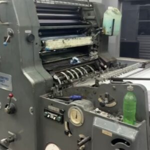 Heidelberg M.o -1 cor ano 1985,formato 48x66 mollha convencional