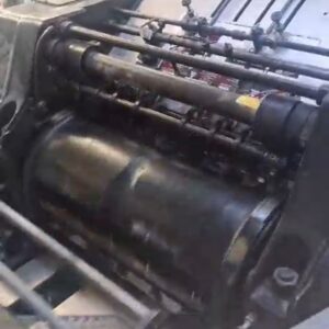 Corte vinco automatica Heidelberg KSBA 46x58,5 com hotstamp