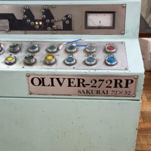 Sakurai Oliver 272RP Ano 2004 formato 72x52 molha aquacel.