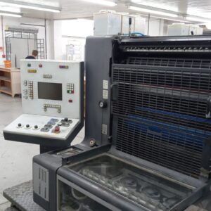 Heidelberg MOz ano 1994 bicolor CPTRONIC, reversão.