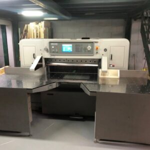 Guilhotina chinesa Datien 115cm ano 2011  ✅programação de corte ✅fotocélula ✅colchão de ar ✅Único dono