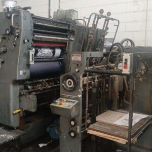 Heidelberg Sormz Bicolor, ano 1987 formato 52x74 molha convencional.