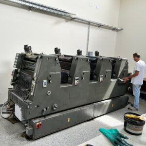 Heidelberg GTO 52 -4 ano 1985 alcolor original