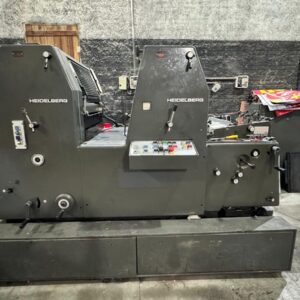 Heidelberg GTOzp 52 -2 ano 1994 , Alcoolor original, reversão.