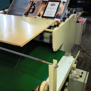 Acopladeira semiautomática 1mt boca.  Micro / cartão - B0MBA DE COLA