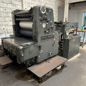 Heidelberg Sor 1 cor formato 61x82 molha convencional.