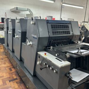Heidelberg GTO Printmaster 52-4 ano 2007, molha DDS, Classic Center Vel. 8.000 p\h