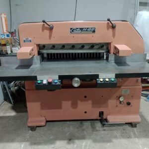 Guilhotina Catu H82 ✅Fotocélula ✅Colchão de ar  ✅Máquina reformada  📍Localização- SP