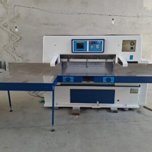 Guilhotina Guarani 120 CN/V ano 2010 reformada pela Guarani  ✅Programação original ✅Fotocélula ✅Colchão de ar.