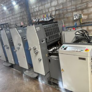 Ryobi 524 HE ano 2002 Registro - Tinteiro - Troca de chapa - alcolor.