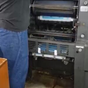 Heidelberg gto 46 -1 molha convencional.