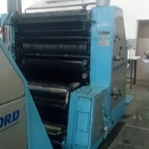 Roland Rekord 6 cores RCI 1 com tinteiro manual Rolomatic original álcool Ano 1989