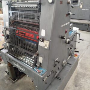 Heidelberg GTO 52-1 ano 1985, com sistema de numeração.  Maquina muito conservada registro está uma linha.