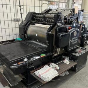 Corte e vinco cilíndrica automática Heidelberg 54x72