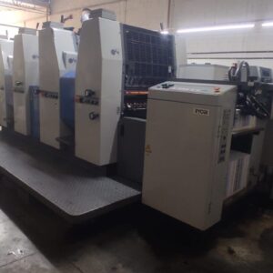 Ryobi 524hxx ano 2001 Registro - Tinteiro - Troca de chapa - Lavagem de cilindros Automáticos - alcolor.