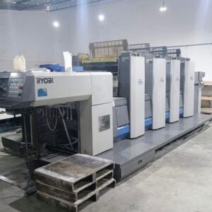 Ryobi 754 ano 2006 Maquina em produção.  🛑Obs. Tinteiro e a troca de chapas não funciona ( esta manual )