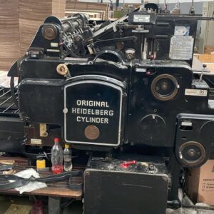 Corte e vinco cilíndrica automática Heidelberg 57x77