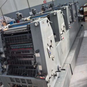 Heidelberg GTO 52-5 cores ano 1987, alcolor original, sem painel