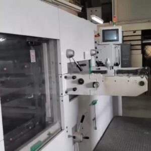 Corte vinco Heidelberg Varimatrix 75x105 com destaque ano 2007