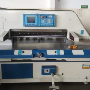 Guilhotina Guarani CN/V 120cm reformada pela Guarani em 2007  ✅Programação original ✅Fotocélula ✅Colchão de ar ✅2 lâminas