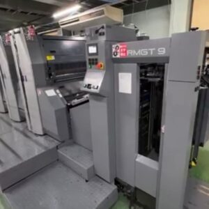 Ryobi RMGT 9 928P- 8 cores ano 2020 com LED U.V. Full APC(Troca de chapa totalmente automática) PDS-E PQSD Todas as lavagens automáticas 64 milhões de impressos