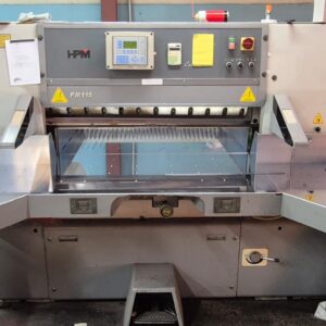 Guilhotina chinesa HPM 92cm  ✅Programação de corte ✅Colchão de ar ✅Fotocélula