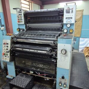 Roland 200- 2 cores ano 1989 Formato 52x74 3 barras pinças Alcolor original