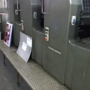 Heidelberg MO-4 cores ano 1995, formato 48x66, álcool original.  🛑Máquina está parada a 2 anos.