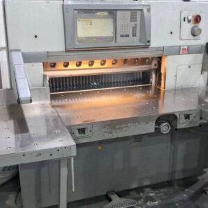 Guilhotina Polar 92x ano 2006  ✅Programação de corte ✅Fotocélula ✅Colchão de ar