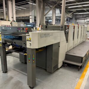 Komori LS-529 -5 cores ano 2013 ( só frente ) formato 75x53  ✅Descrição completa nas fotos.